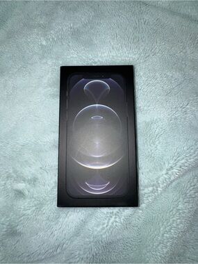 Apple Black iPhone 12 Pro Empty Retail Box